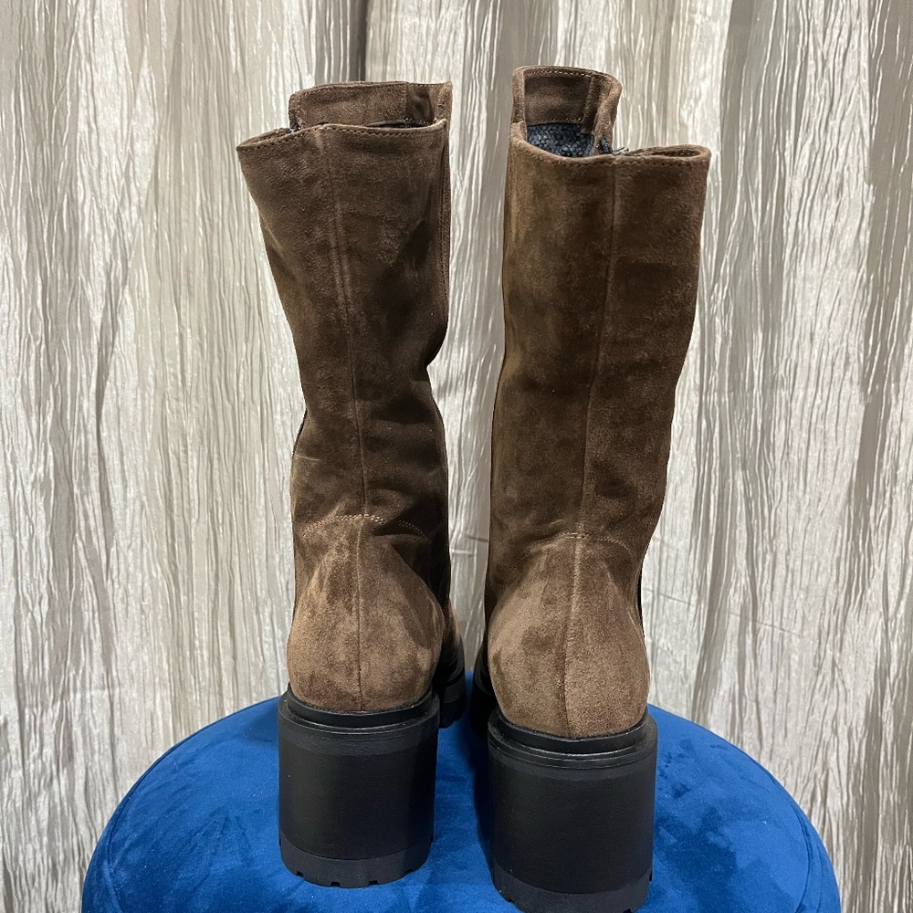 All Black - LaCerniera Boot - Brown Suede - Picture 4 of 5